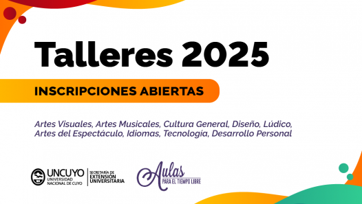 imagen Inscripciones abiertas para los talleres 2025 de las Aulas para el Tiempo Libre