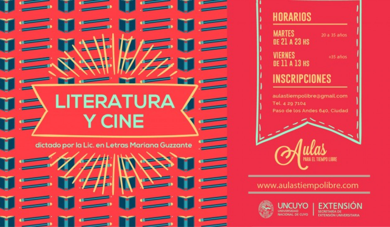 imagen Comienza el Taller de Literatura y Cine en las Aulas para el Tiempo Libre